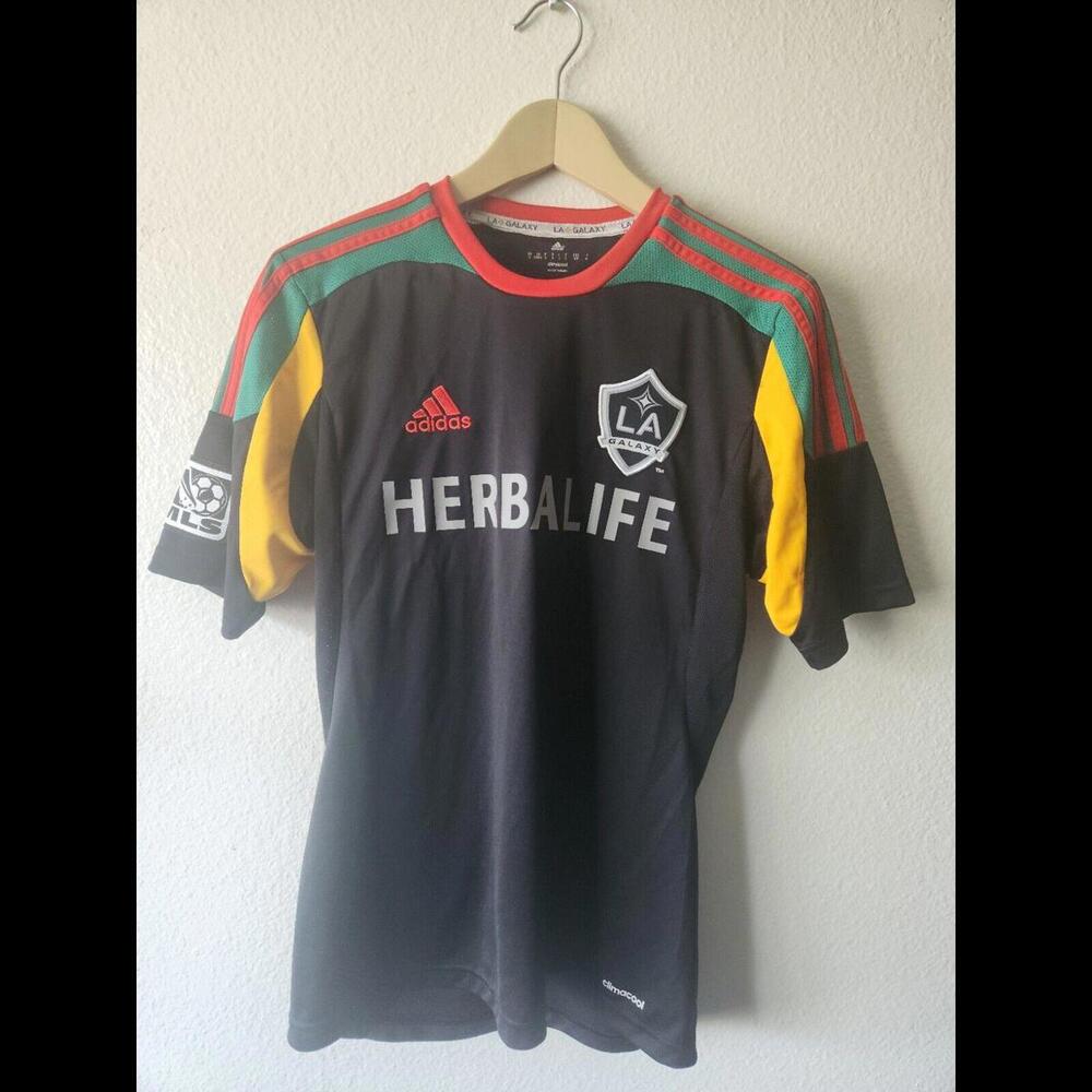 Vintage Adidas LA Los Angeles Galaxy 2013 Third Alt Soccer Jersey